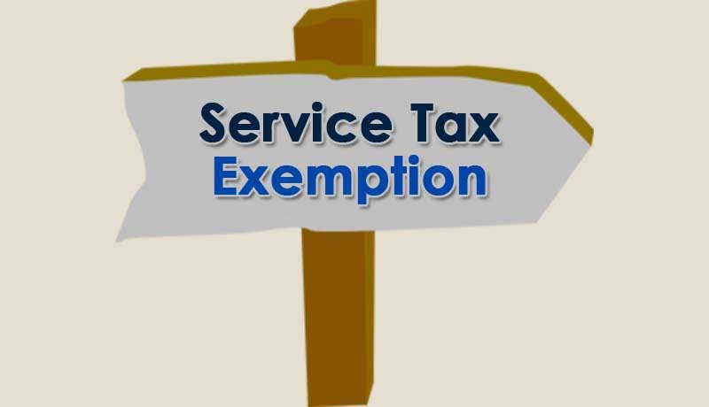 Service tax buildings - Service Tax Exemption