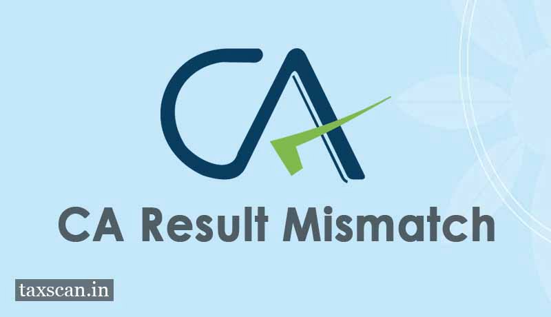 CA Result Mismatch