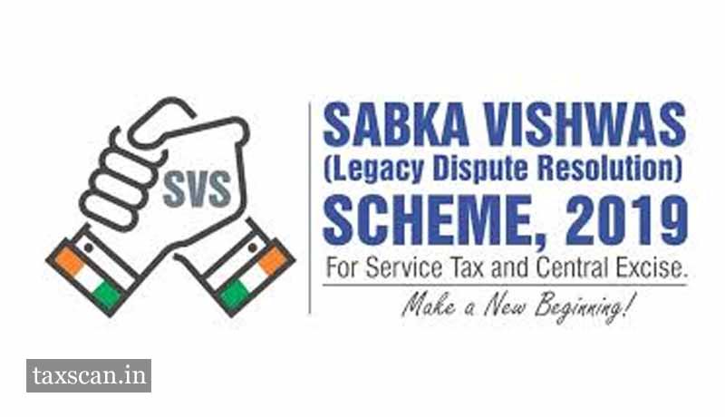 Sabka Vishwas scheme - Taxscan