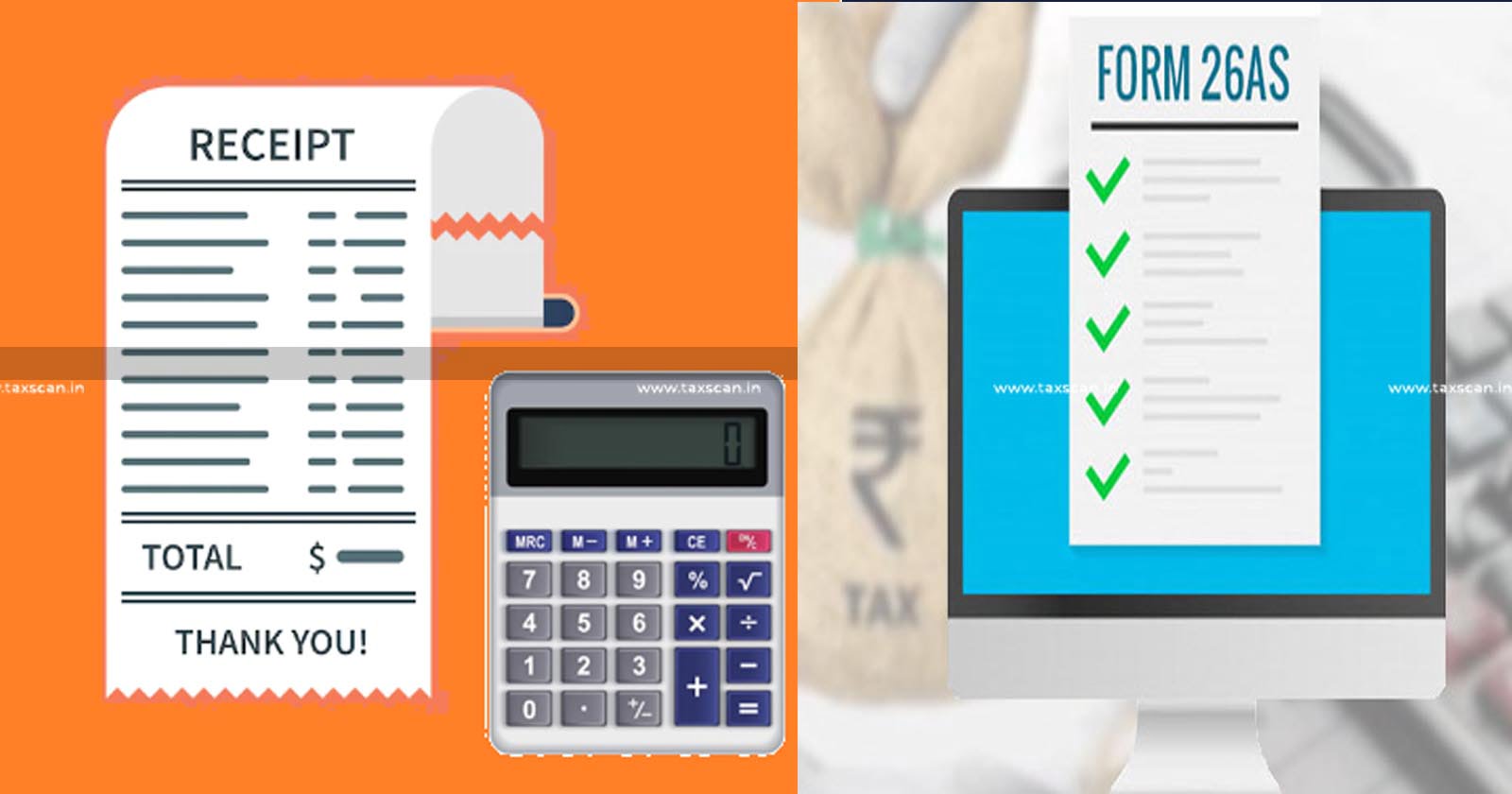 Gross Receipts reflected in Form 26AS - Form 26AS - Gross Receipts - inclusive of Service Tax - ITAT - taxscan