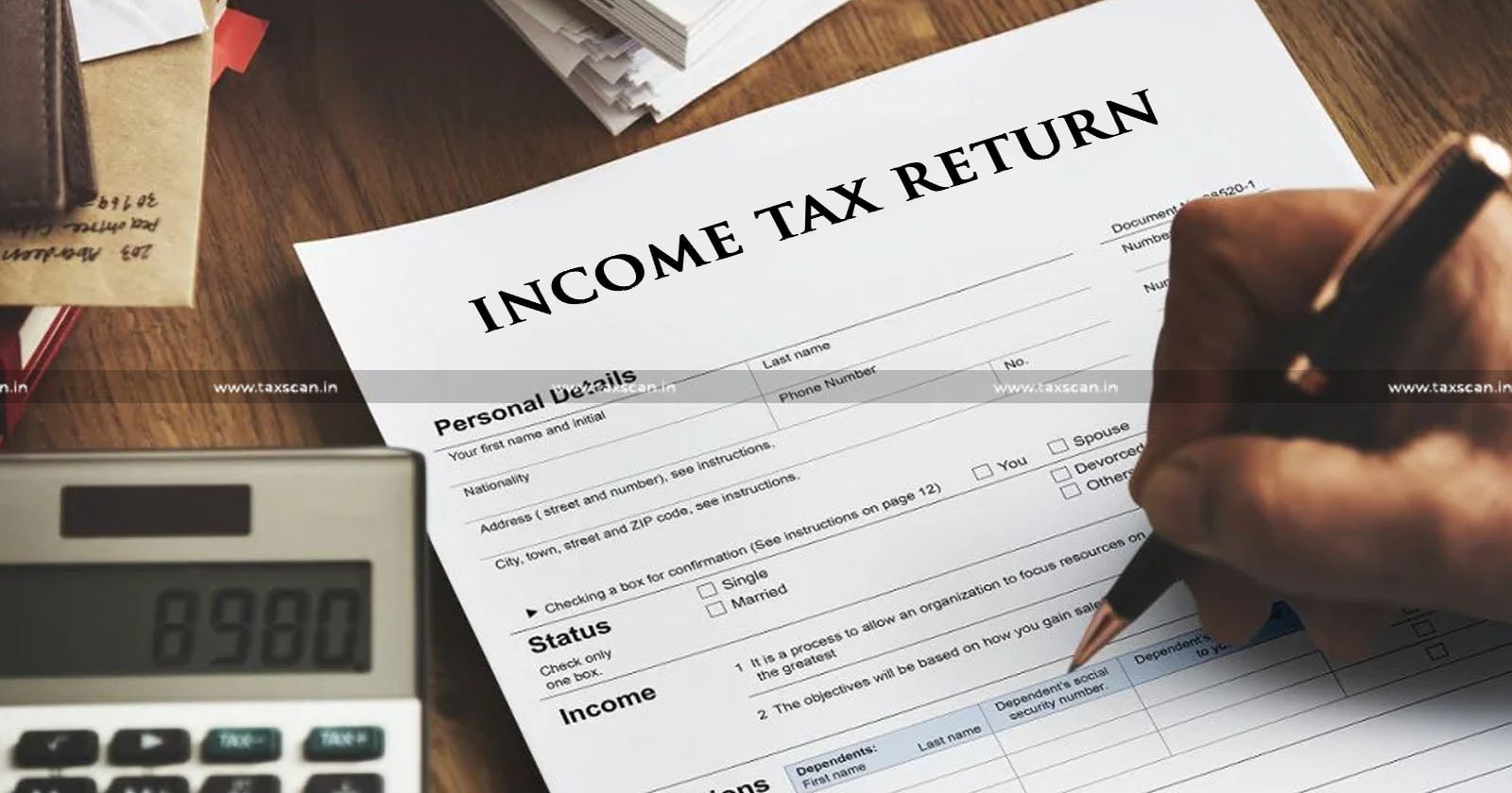 Income tax - ITR Filing - income tax return filing - income tax return - taxscan