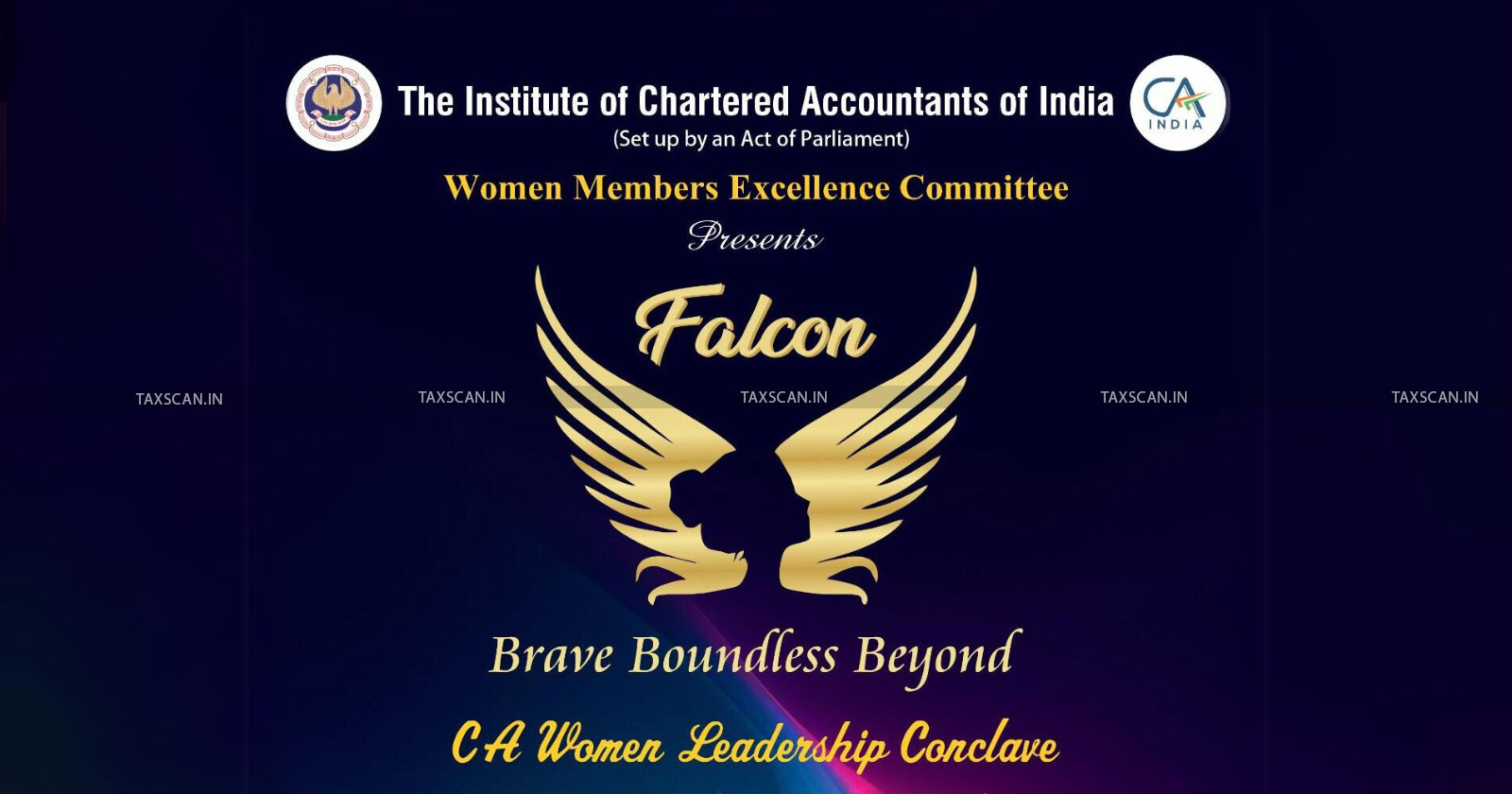 ICAI - Women CA - CA Students - CA women leadership - ICAI WMEC event - icai controversy - taxscan