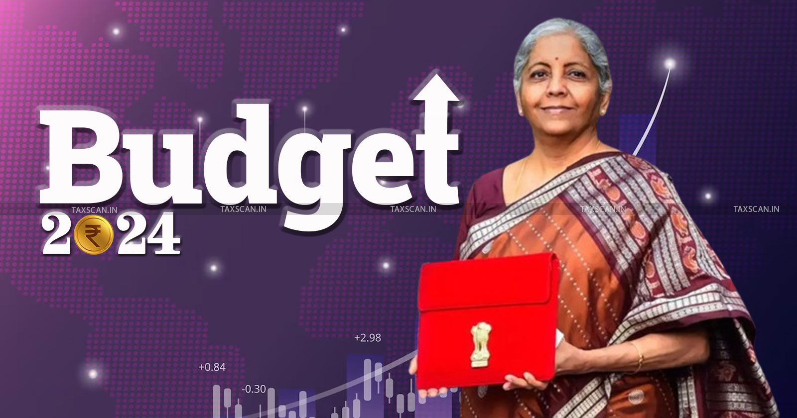 Budget 2024 - Union Finance Minister Nirmala Sitharaman - FM - budget 2024 today - Budget 2024 live updates - taxscan