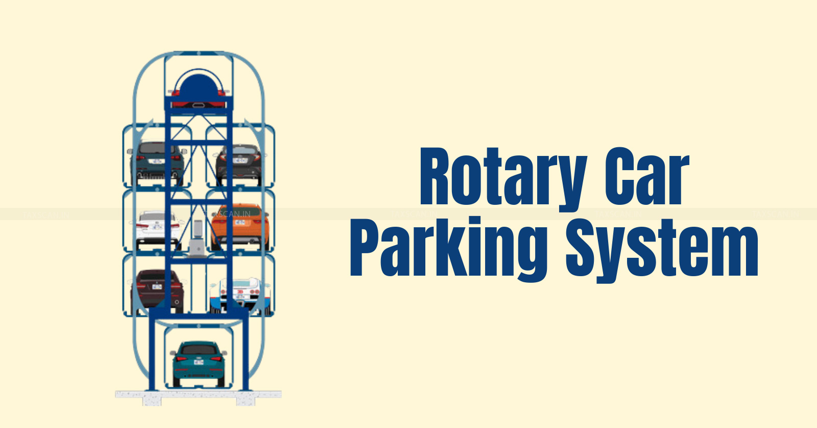 Input Tax Credit - ITC - Rotary Car Parking System - Goods and Services Tax - ITC on Rotary Car Parking System - taxscan